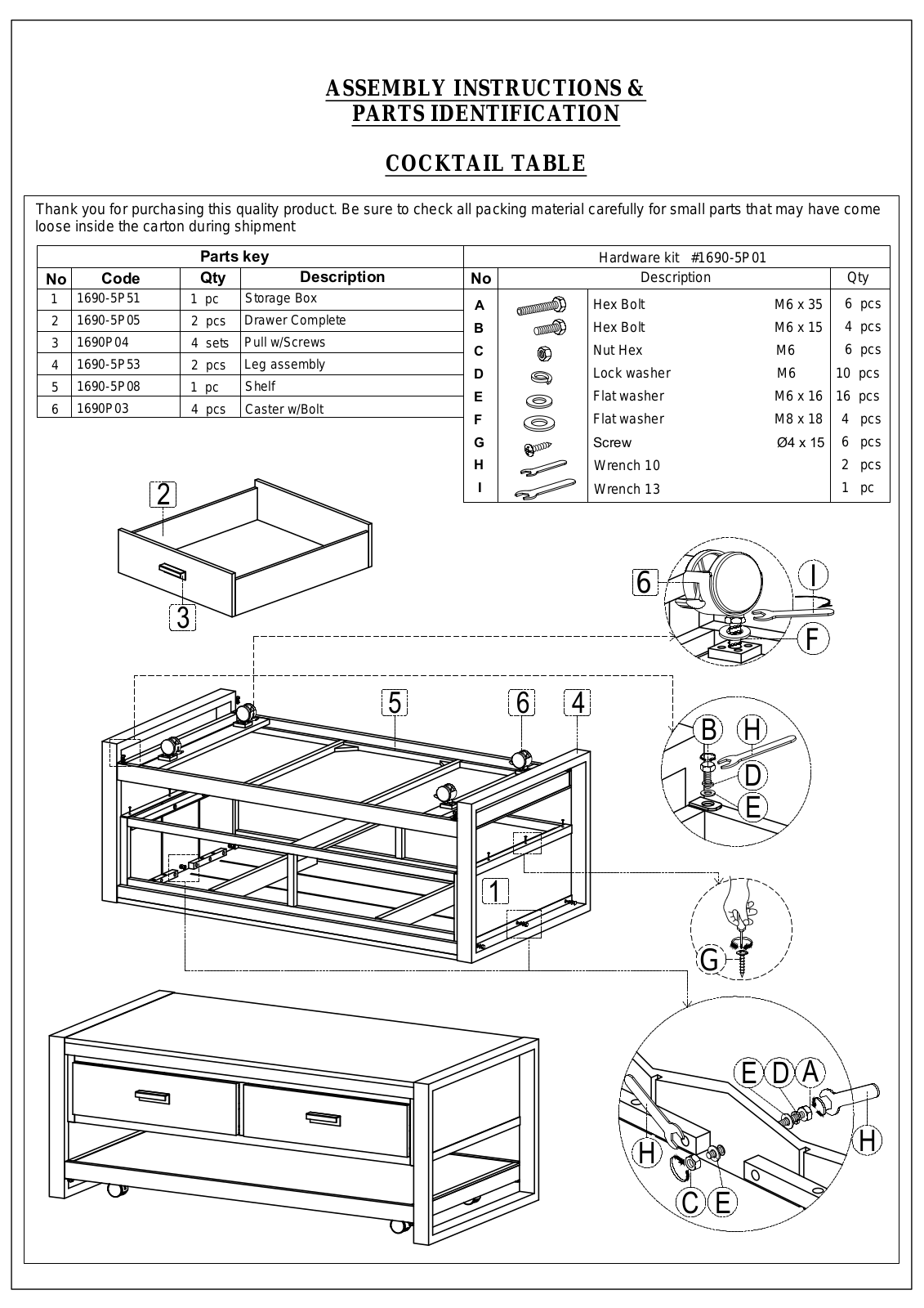 Greyleigh™ W004284968 Installation & Assembly - ManualMachine.com