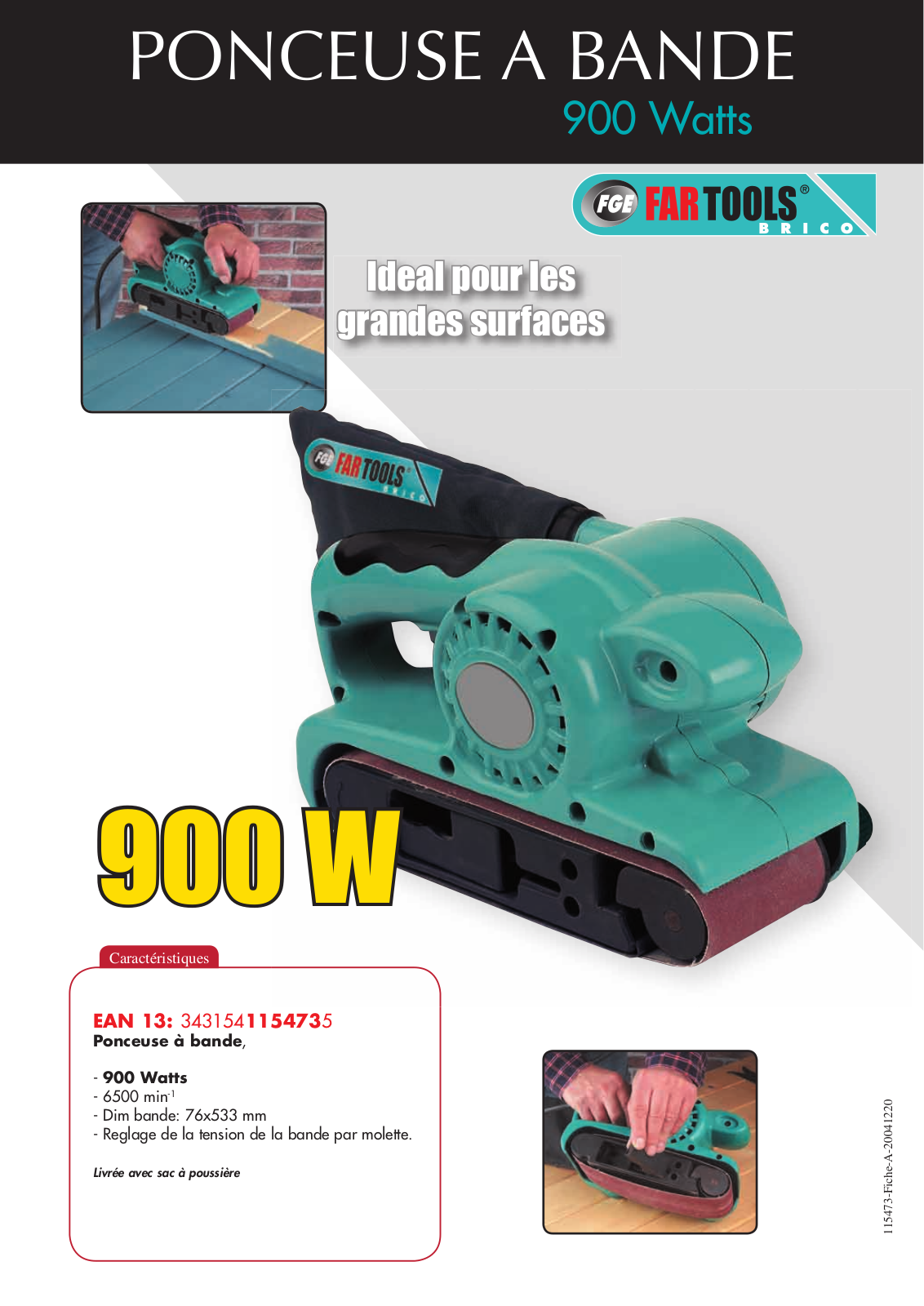 FARTOOLS BS 900 User Manual