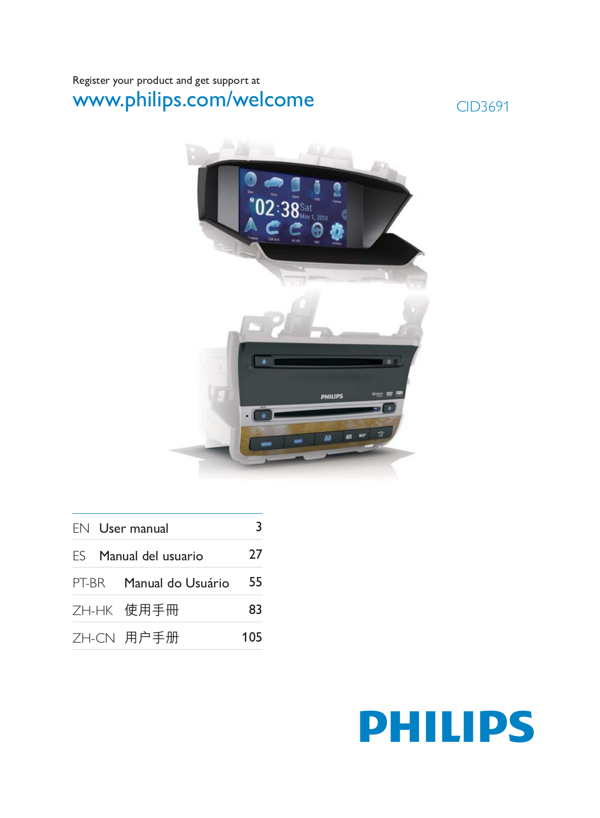 Philips CID3691 User Guide