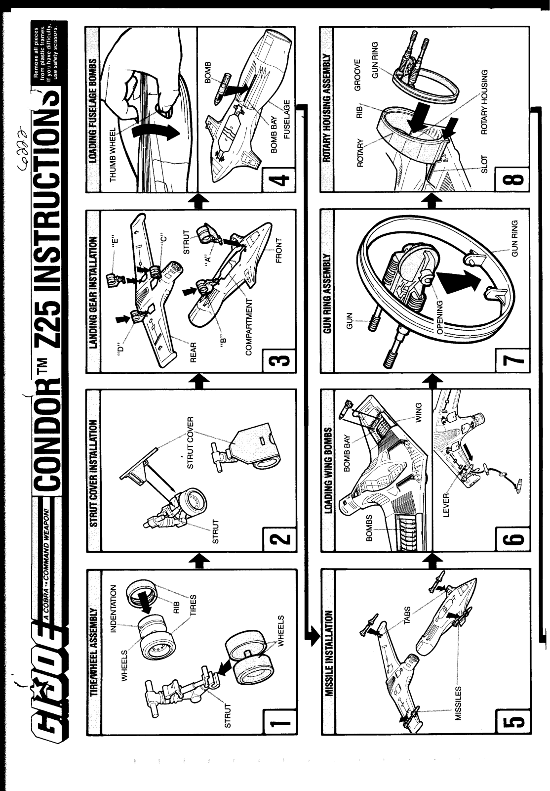 HASBRO GIJoe Condor User Manual