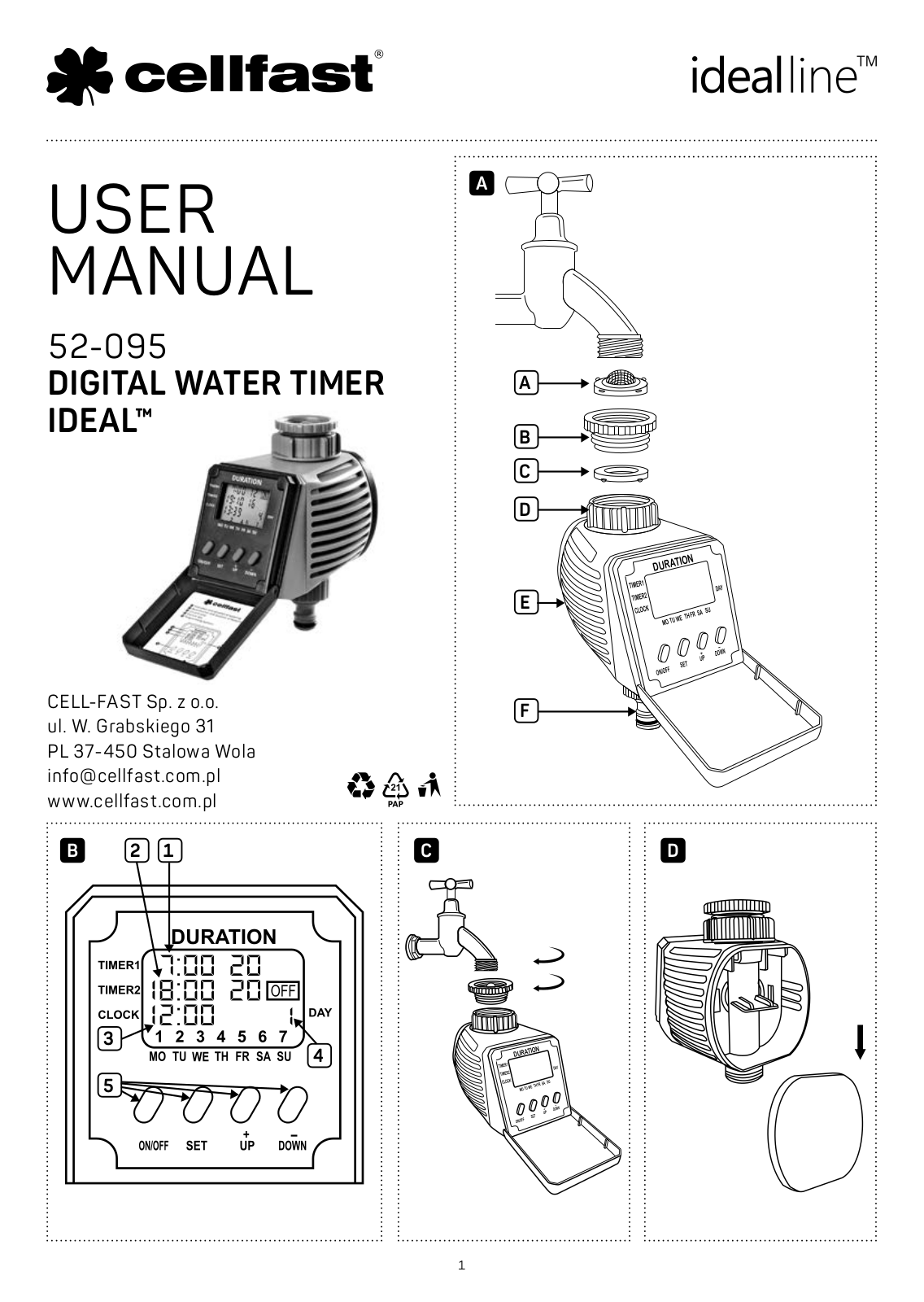 Cellfast 52-095 User guide - ManualMachine.com