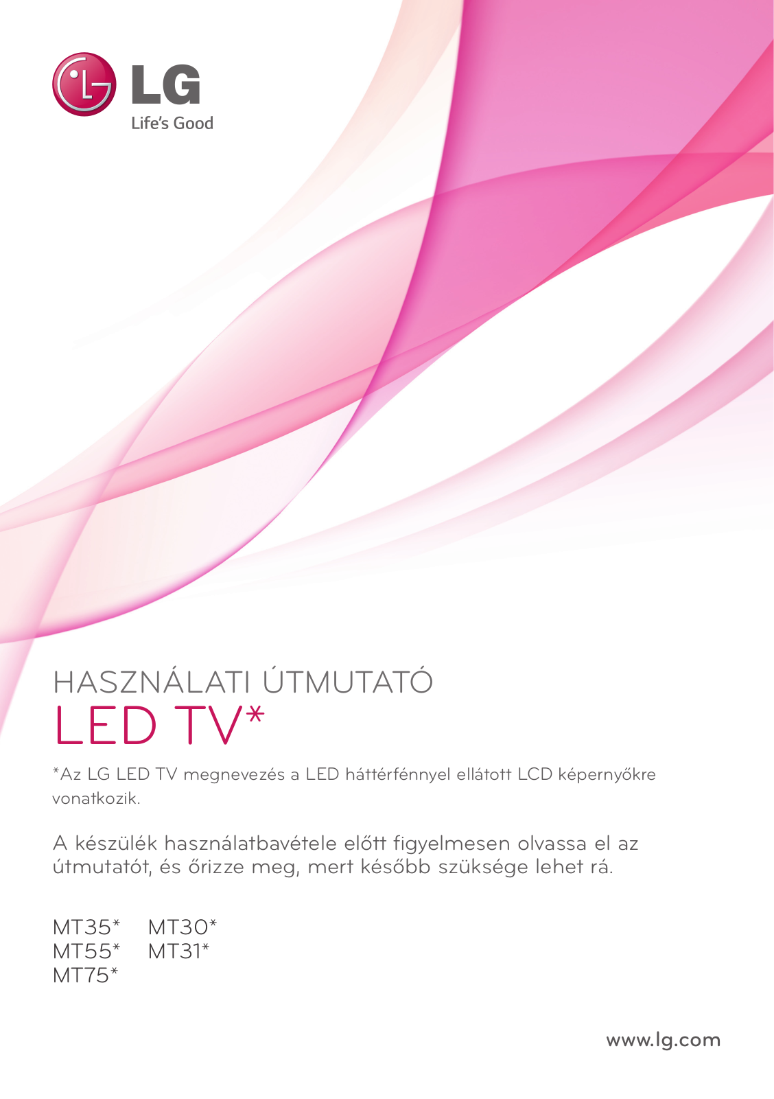 LG 24MT35S-PZ User manual