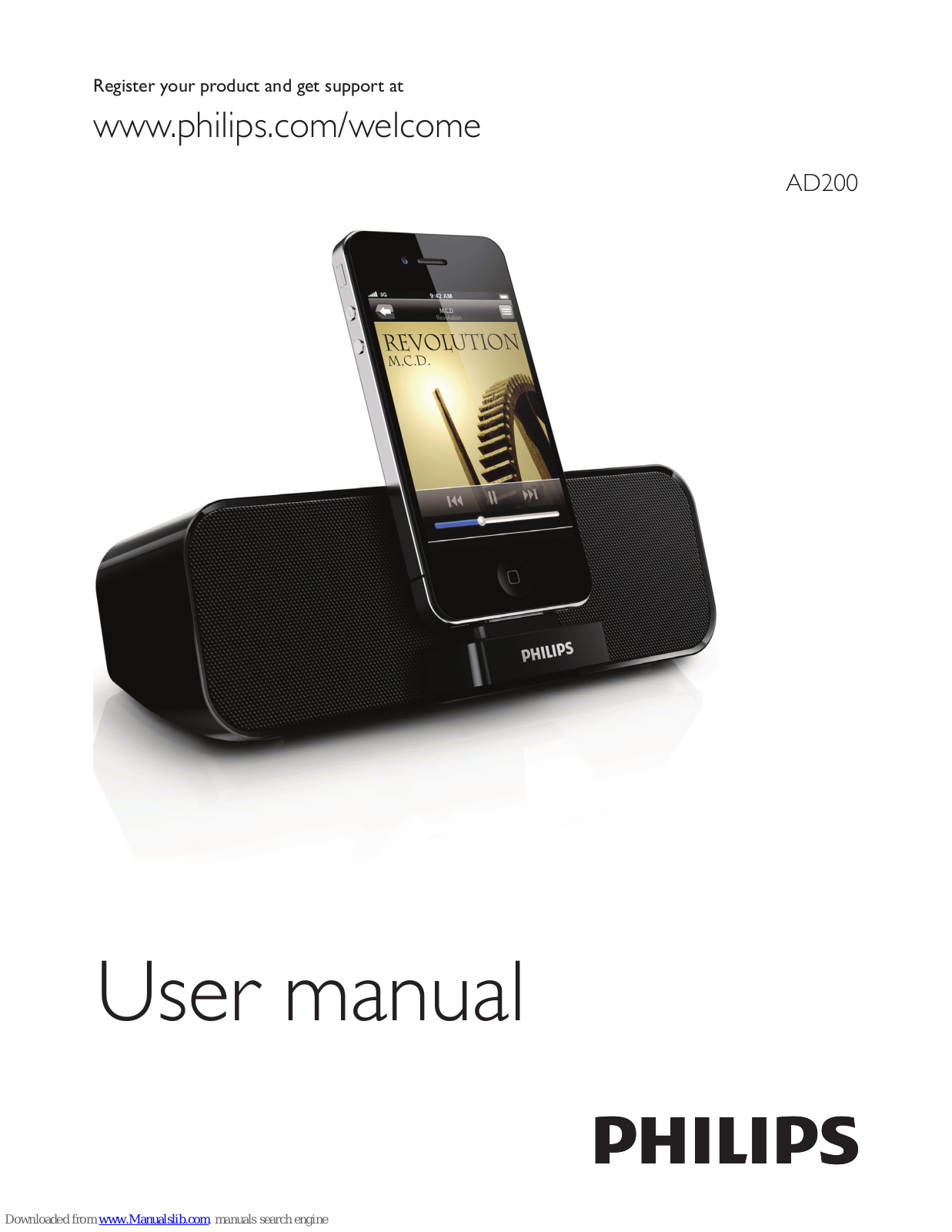 Philips AD200/05, AD200 User Manual - ManualMachine.com