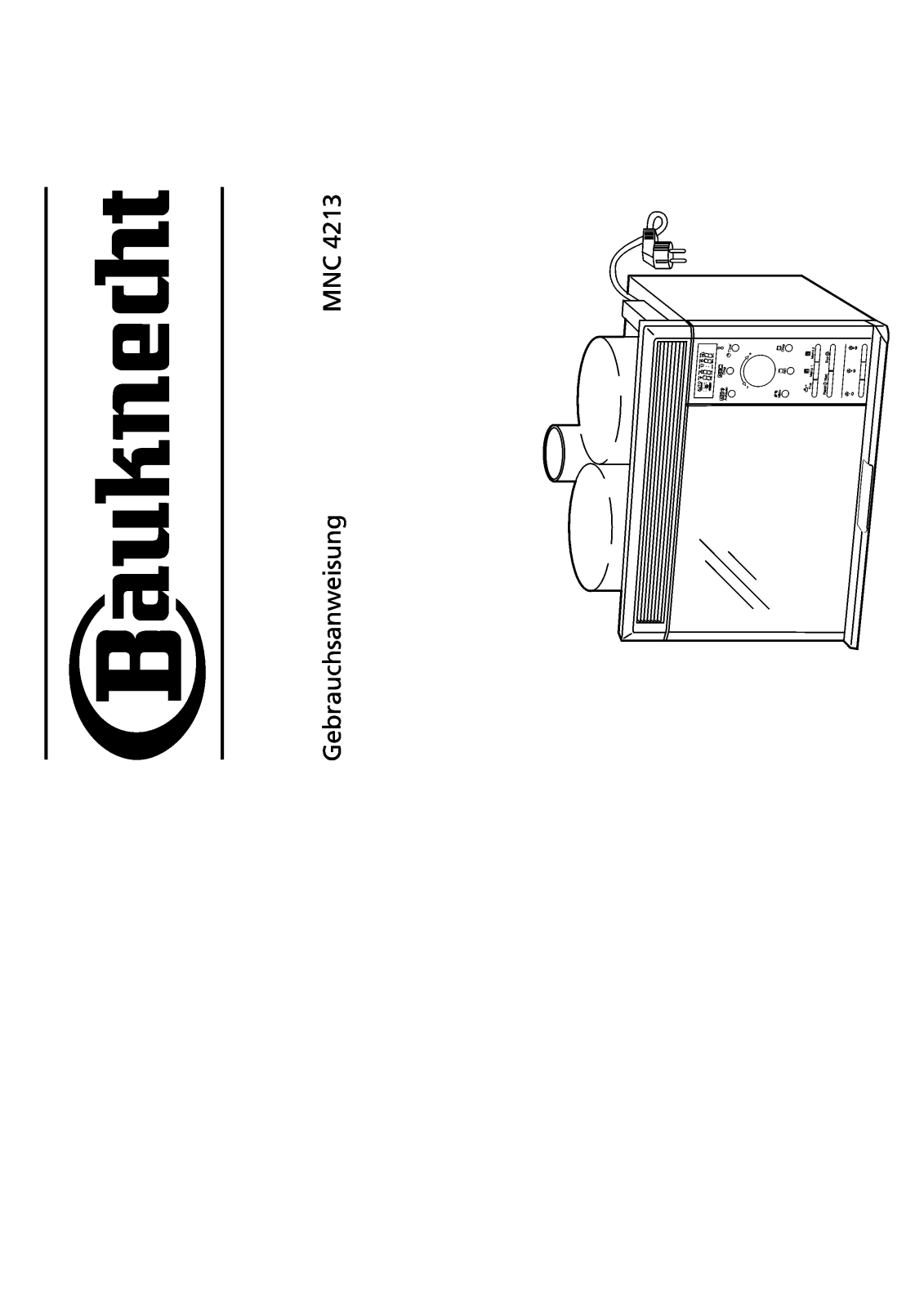 Whirlpool MNC 4213/SW, MNC 4213/IN, MNC 4213/WS, MNC 4213/AV INSTRUCTION FOR USE