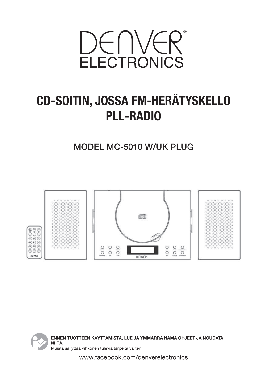 Denver MC-5010 W/UK PLUG User Guide