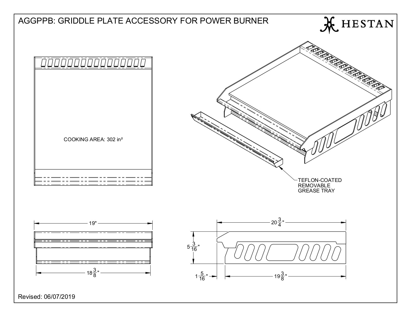 Hestan AGGPPB User Manual