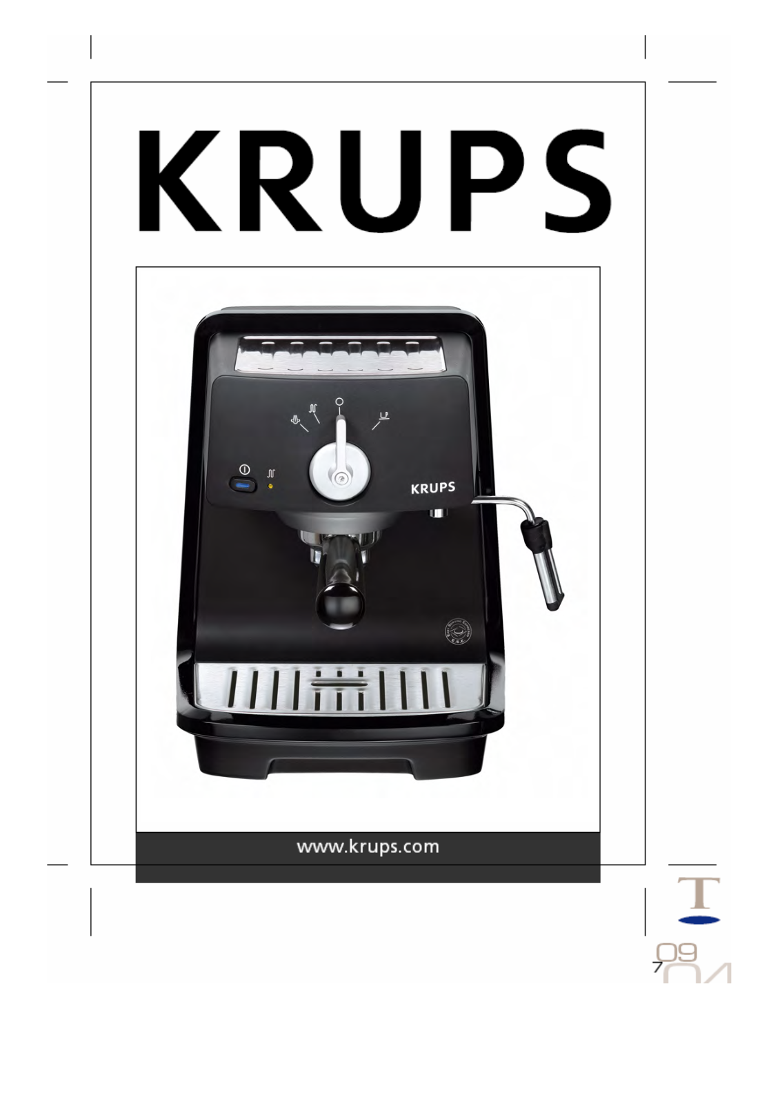 KRUPS XP4000, XP4020 User Manual