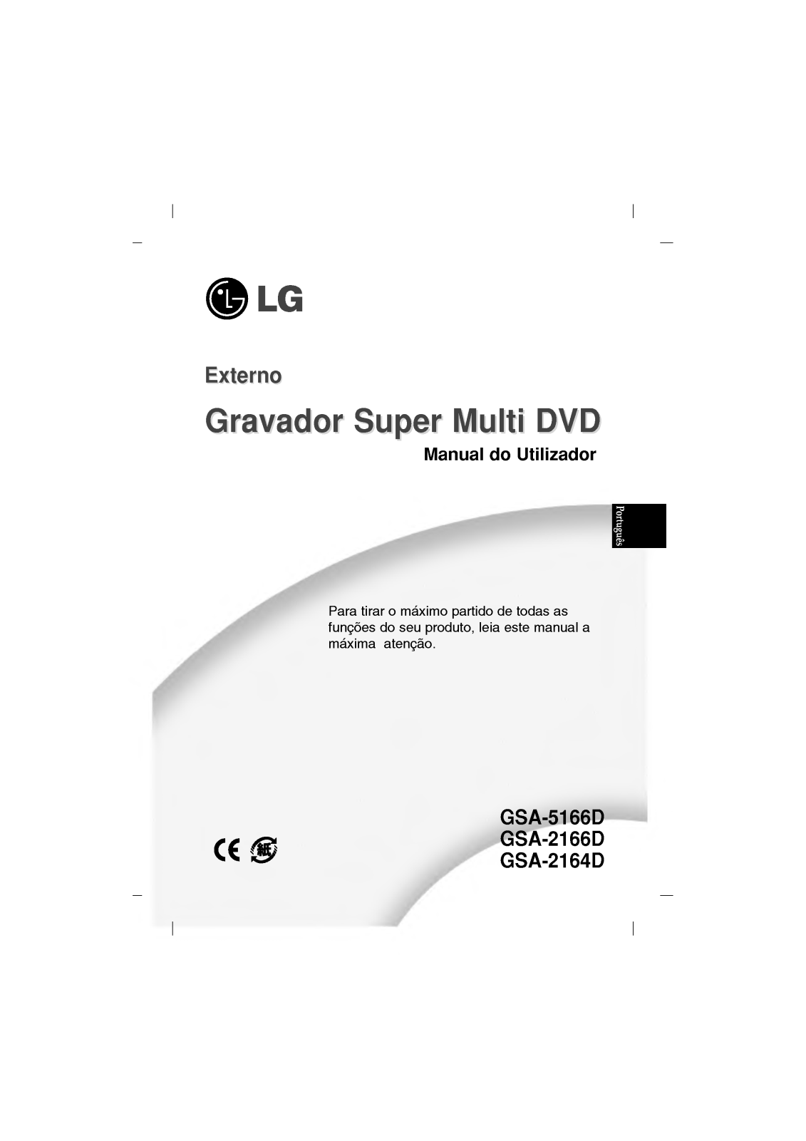 Lg GSA-2166D, GSA-2164D, GSA-5166D User Manual