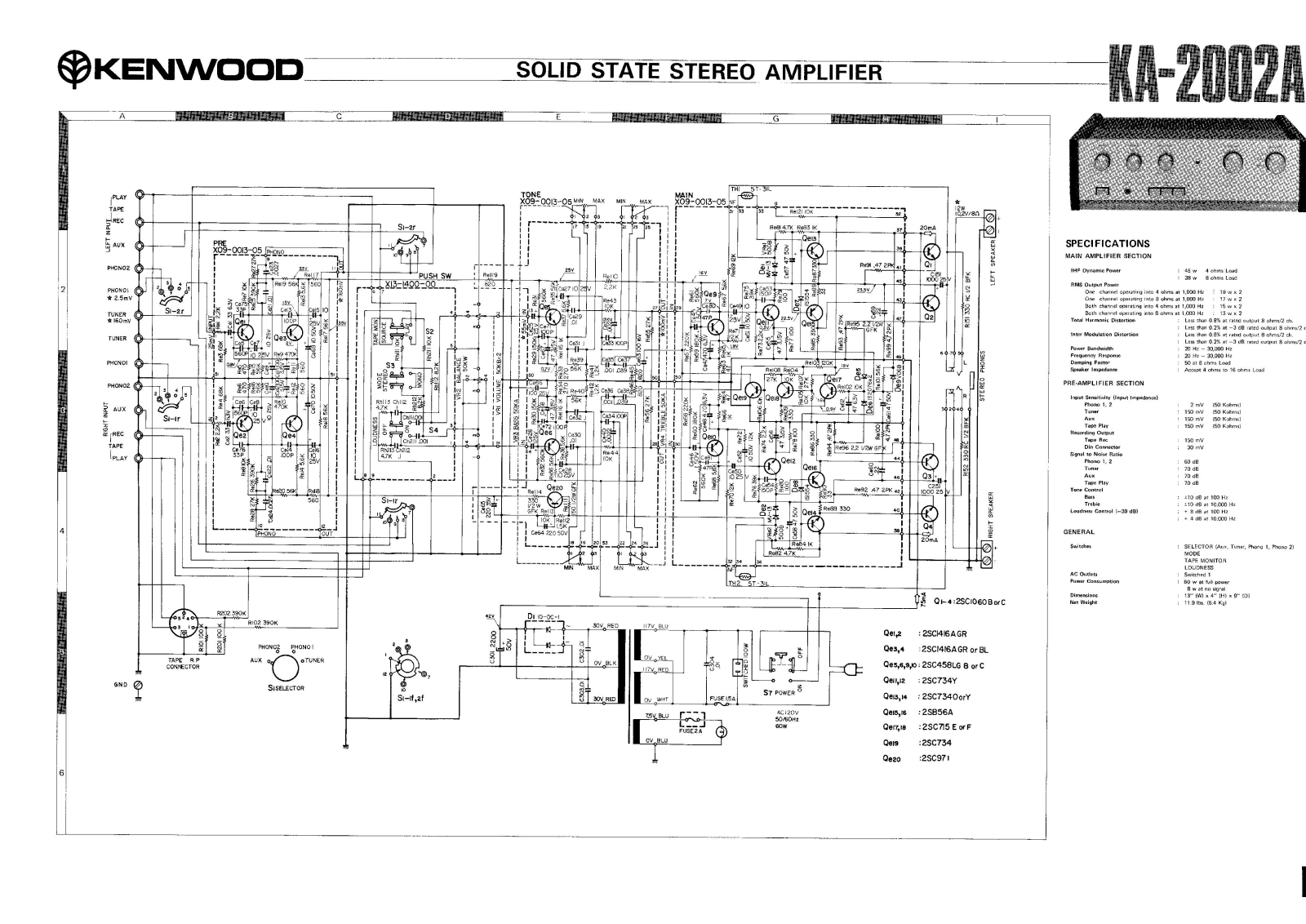 Kenwood KA2002A Schematic - ManualMachine.com
