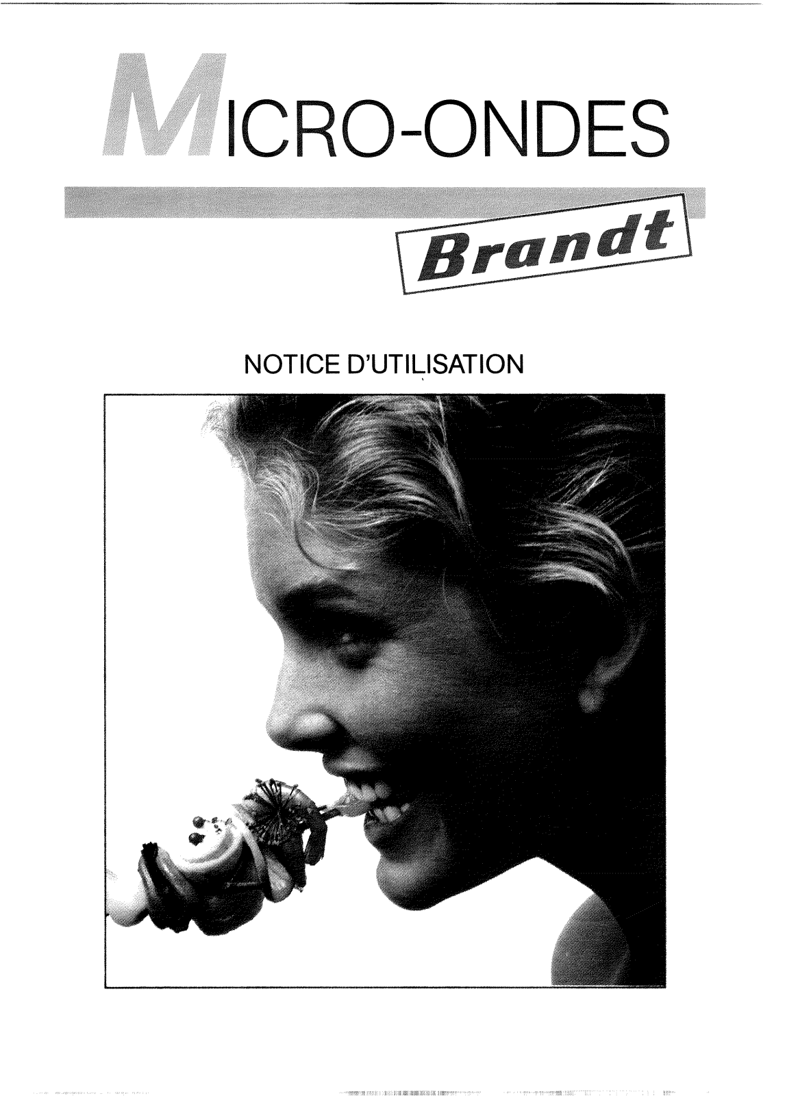 BRANDT M32B, M32 User Manual