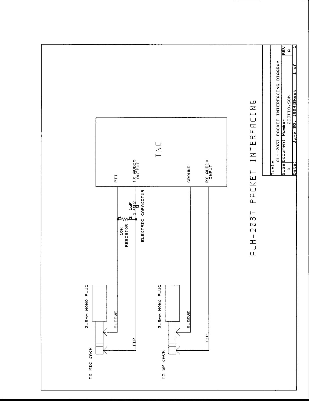 Alinco ALM-203T Instruction Manual