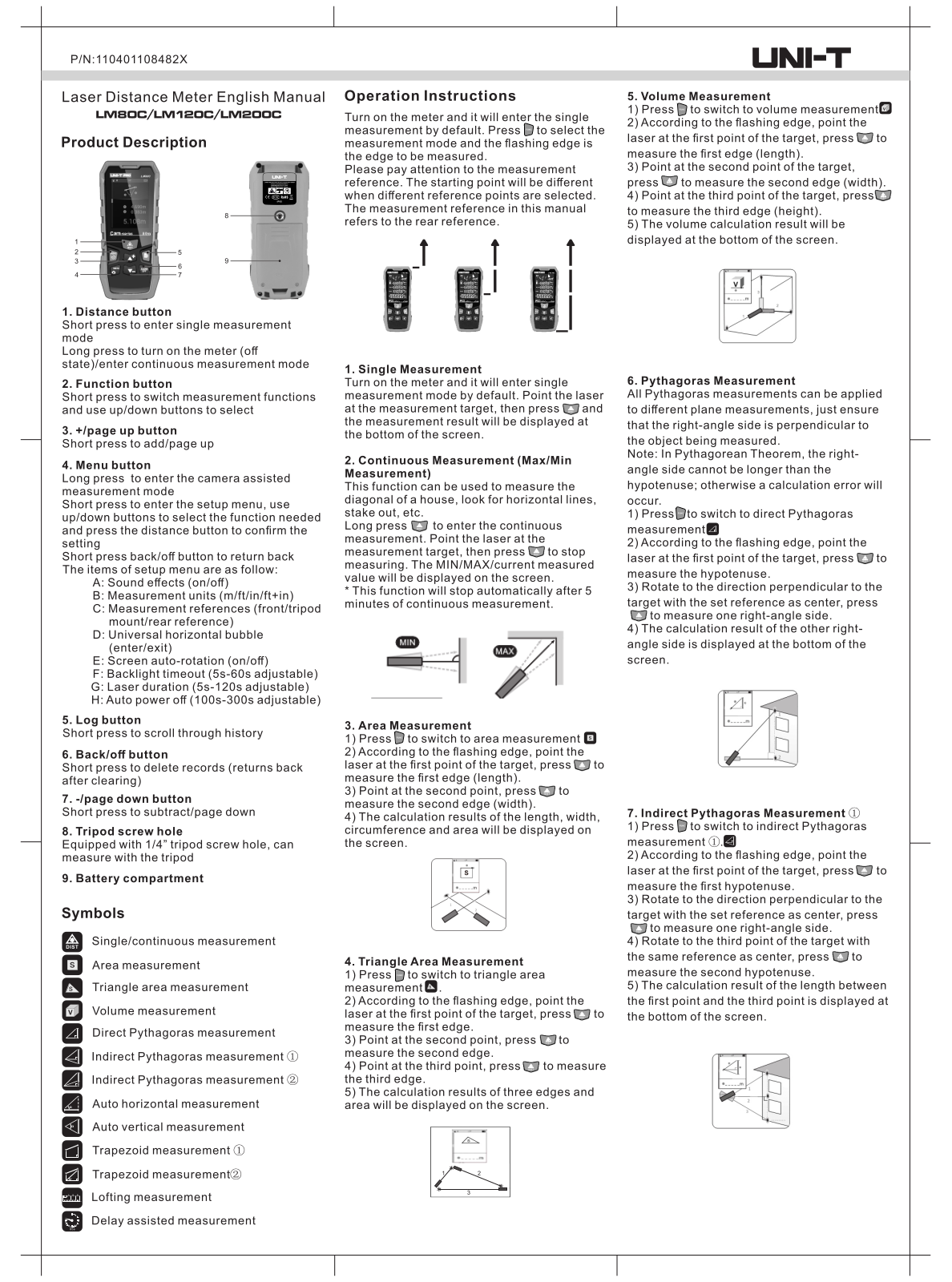 UNI-T LM200C User guide - ManualMachine.com
