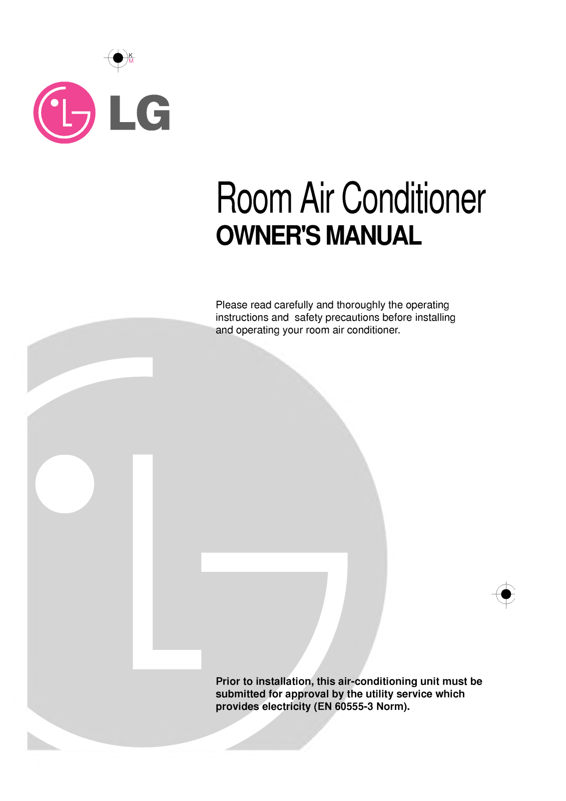 LG LW-A0560CL User Manual