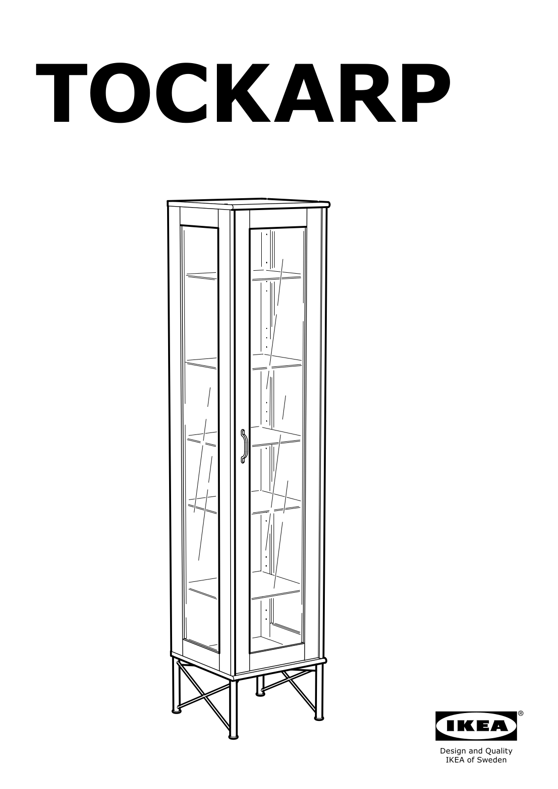 IKEA TOCKARP User Manual