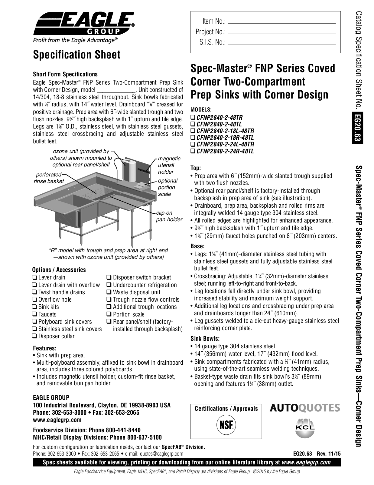 Eagle CFNP2840-2-18L-48TR User Manual