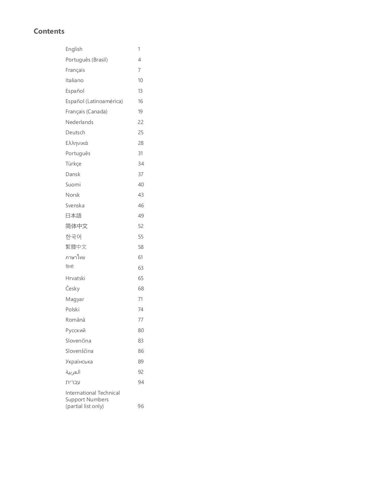 Microsoft EX6-00007 User Manual