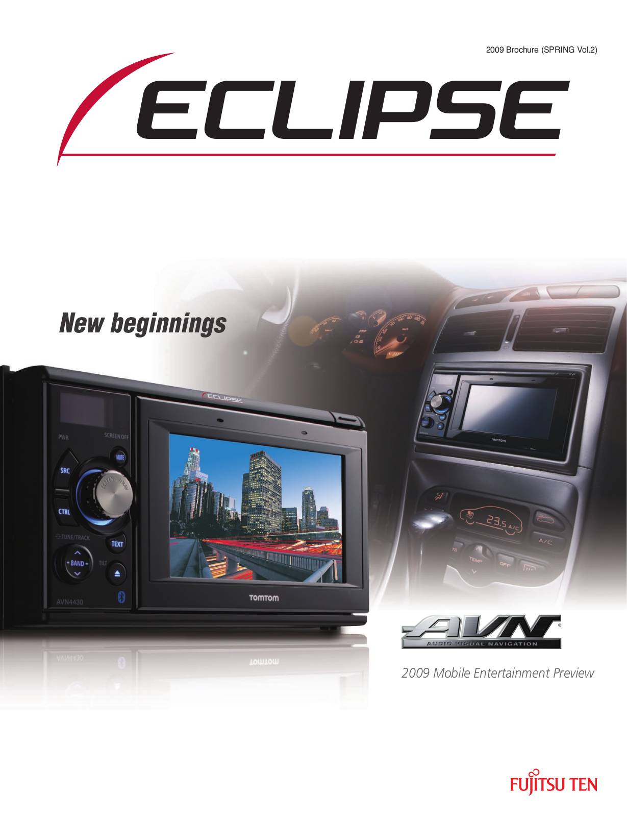 Eclipse - Fujitsu Ten CD2030, CD5030, AVN4430 User Manual