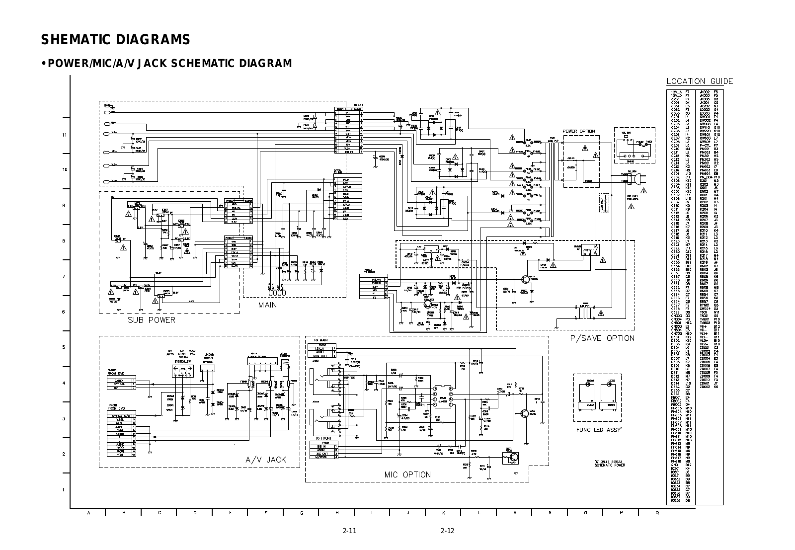 Goldstar FFH-DV55AX Service Manual CIR