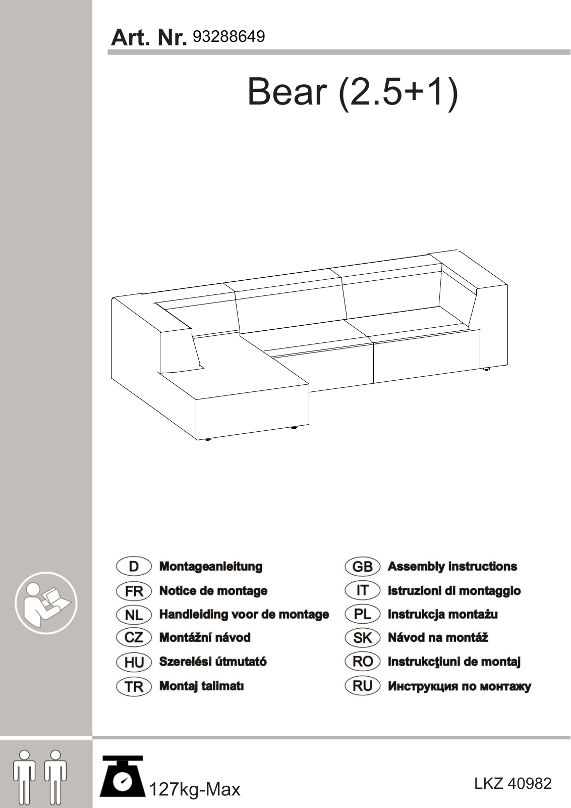 andas Vestby Assembly instructions