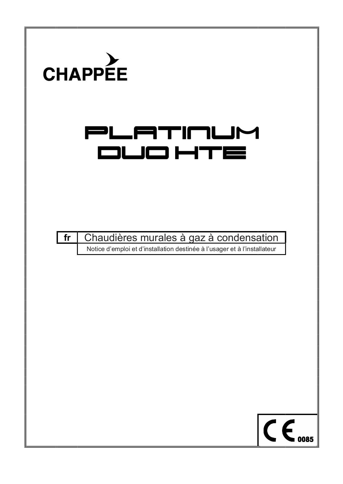 CHAPPEE LUNA DUO HTE V User Manual