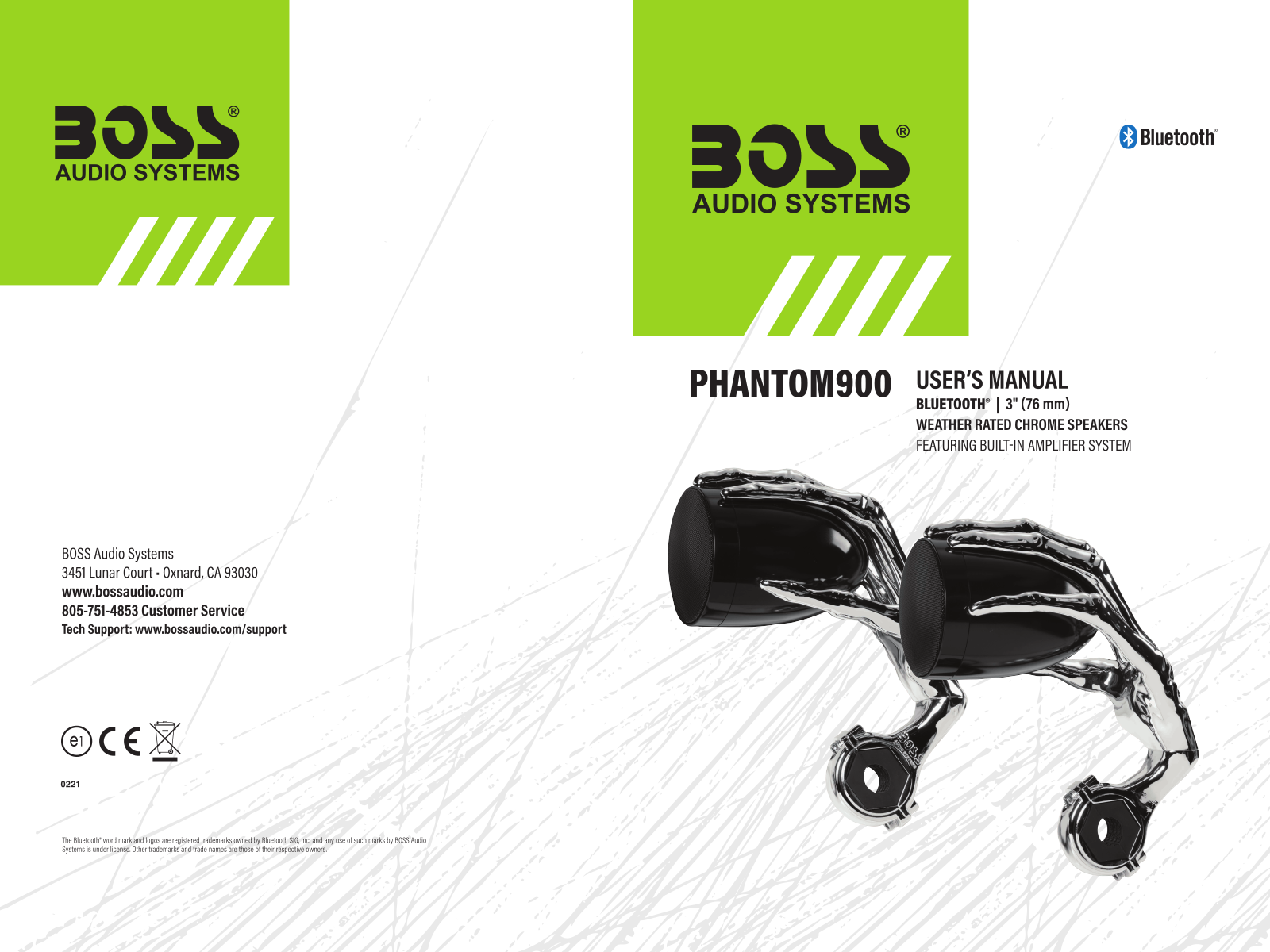 Boss Phantom 900 User Manual