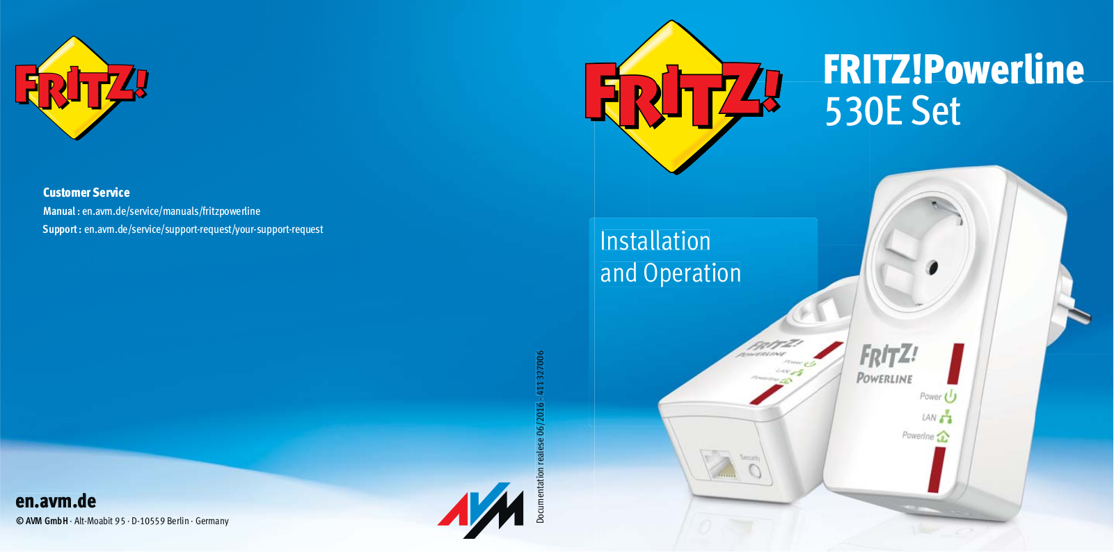 Fritz! 530E Installation Manual