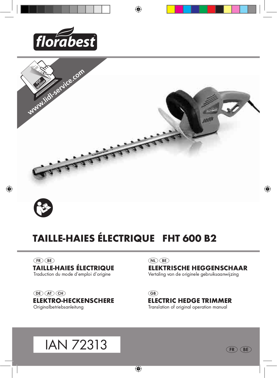 Florabest FHT 600 B2 User Manual