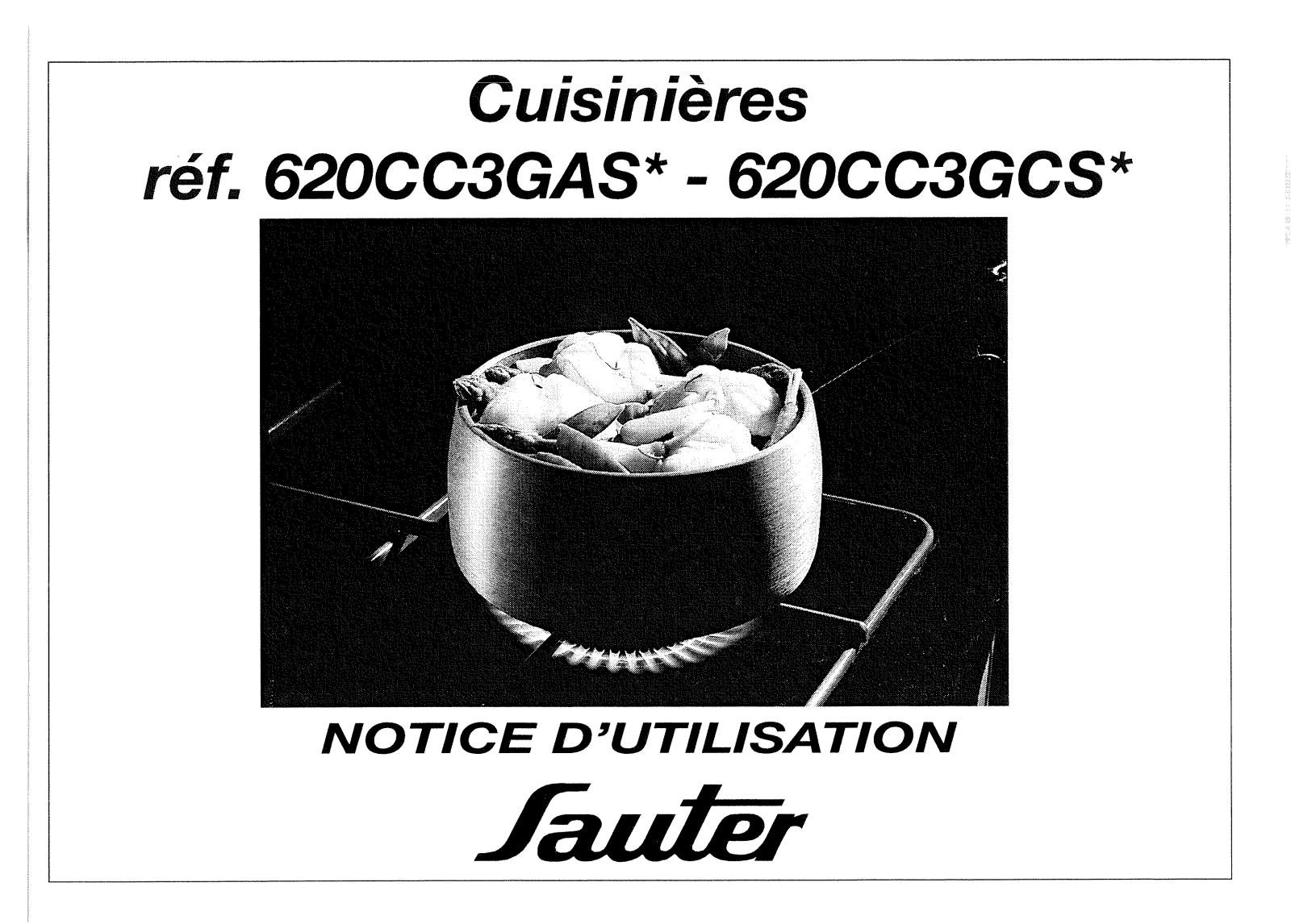 Sauter 620CC3GAS, 620CC3GCS User Manual