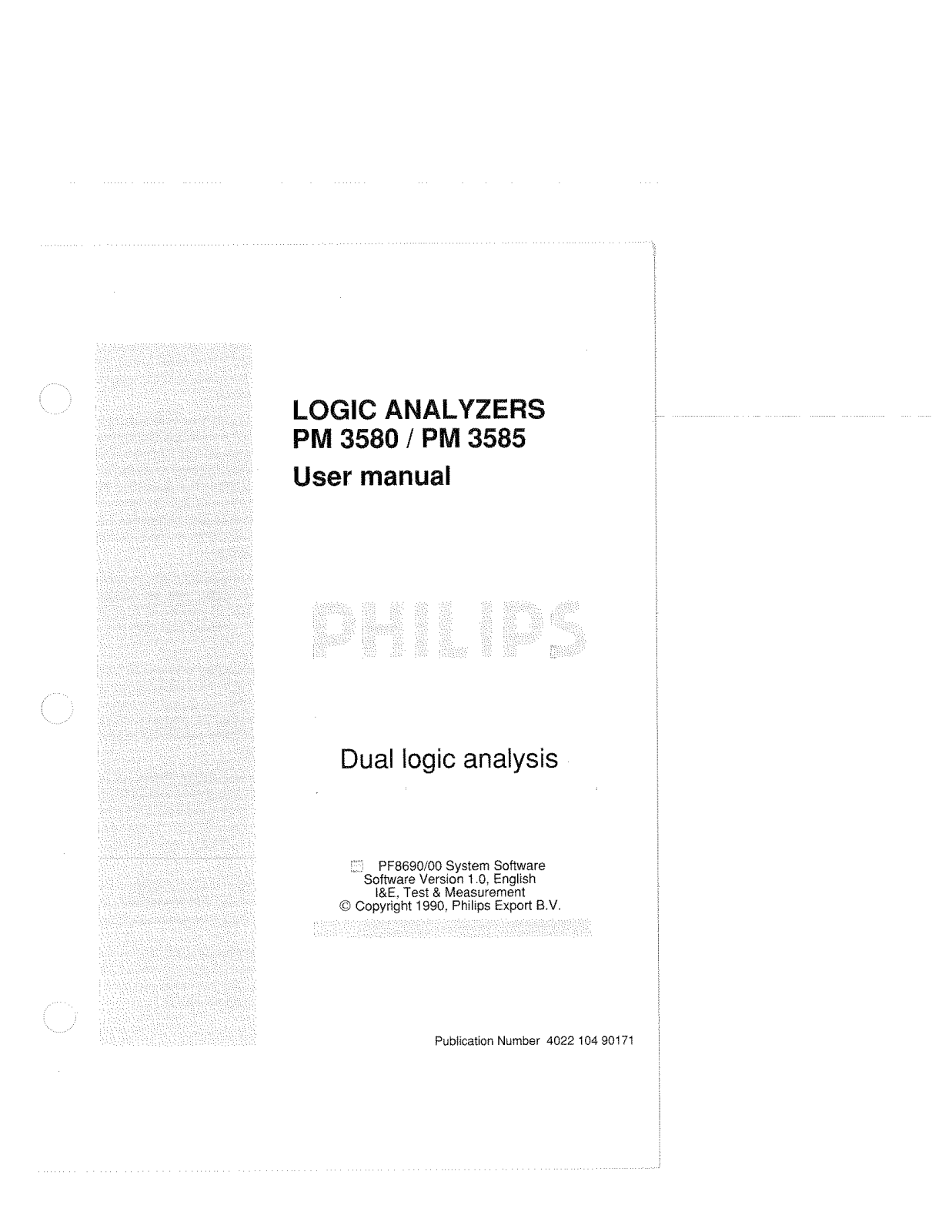 Philips PM 3585, PM 3580 User Manual