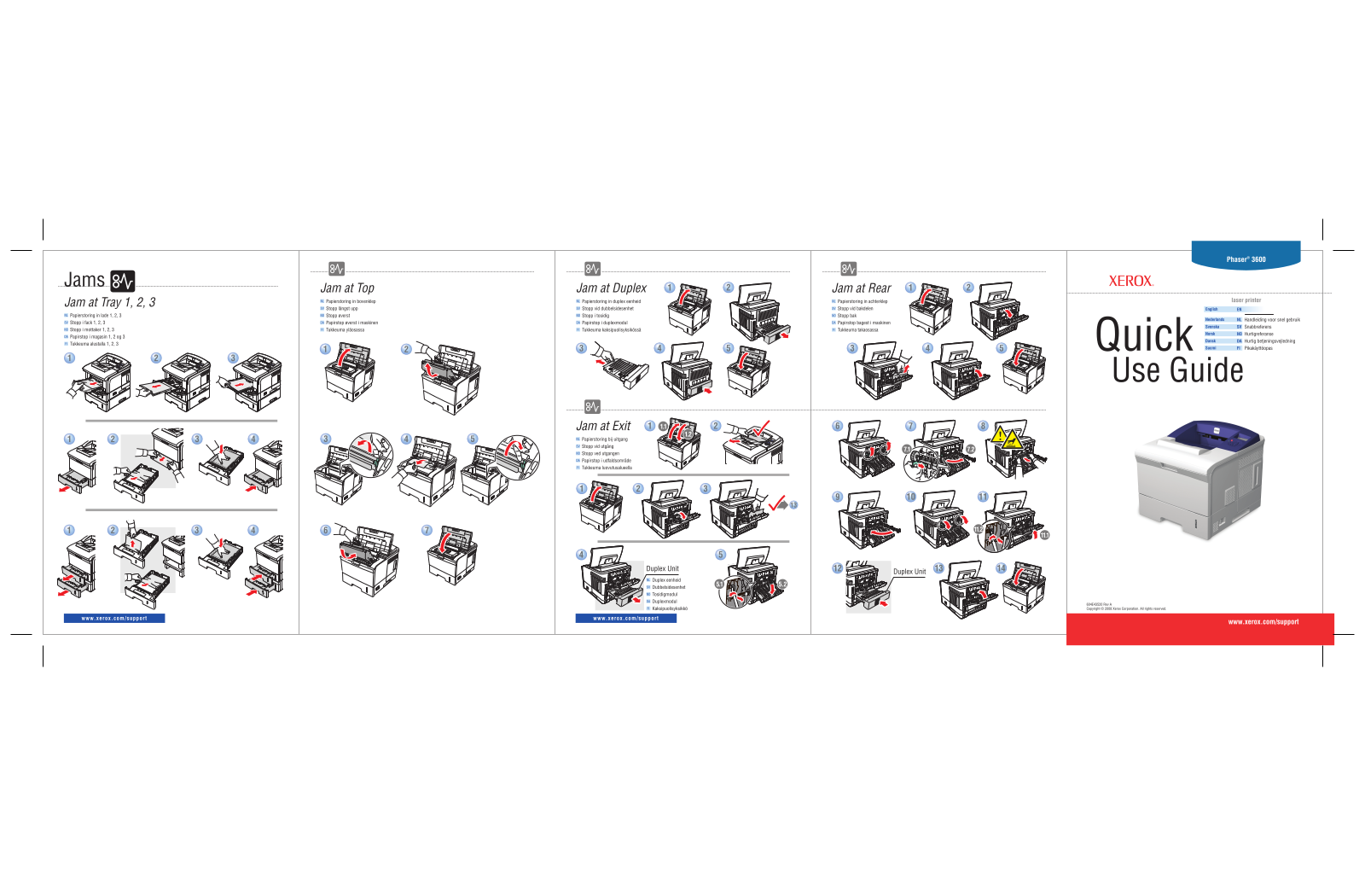 Xerox PHASER 3600 User Manual