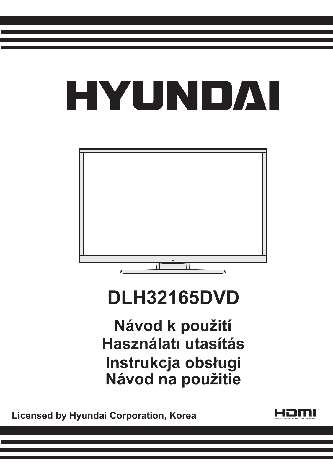 Hyundai DLH 32165 DVD User Manual