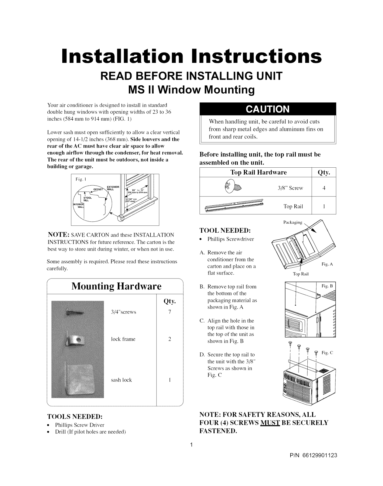Crosley CAE8M16, CAE8M15, CAE8M11, CAE8M12, CAE8M13 Installation Guide - ManualMachine.com
