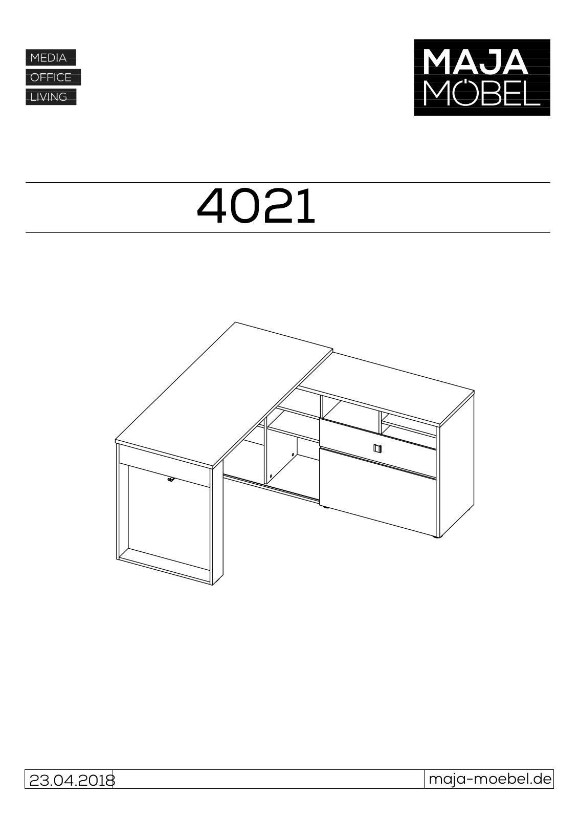 Maja Mobel 4021 Assembly instructions - ManualMachine.com