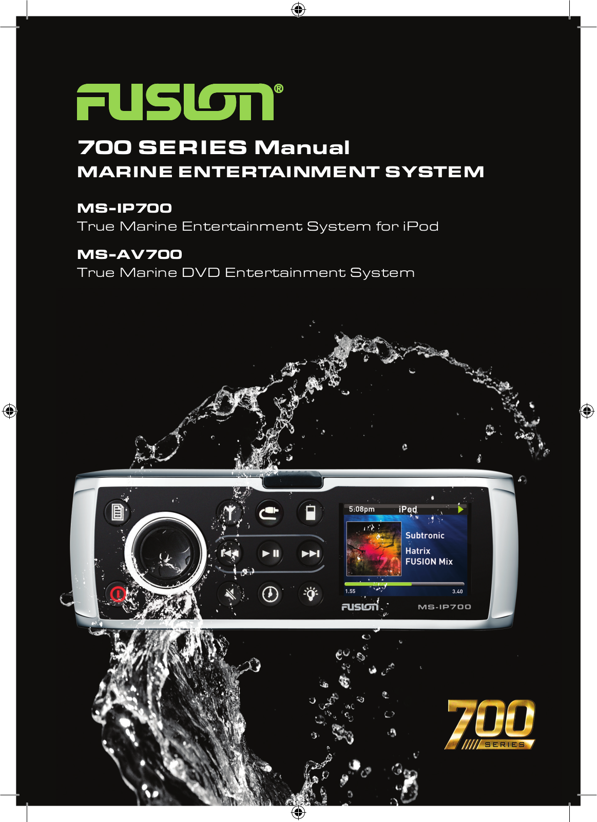 Fusion MS-AV700, MS-IP700 User Manual