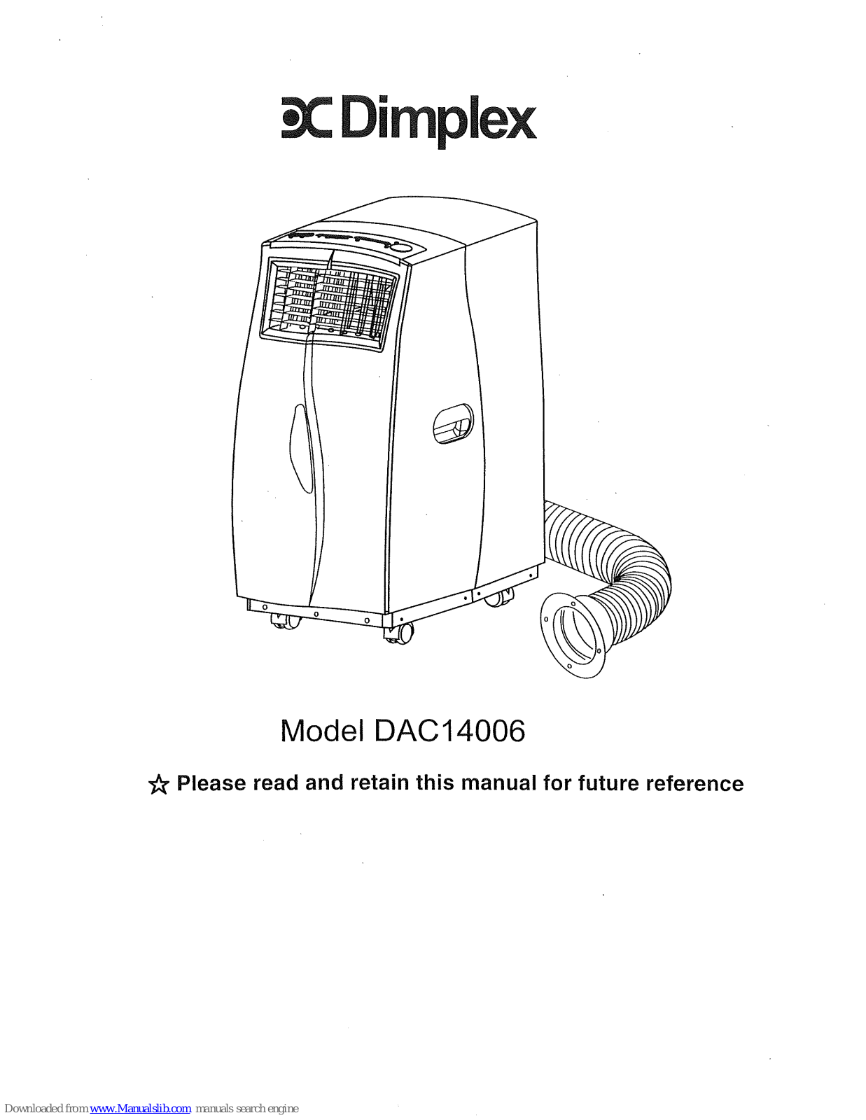 Dimplex DAC14006 User Manual