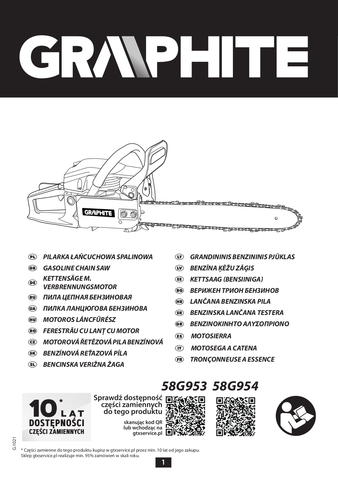 GRAPHITE 58G953 User guide - ManualMachine.com