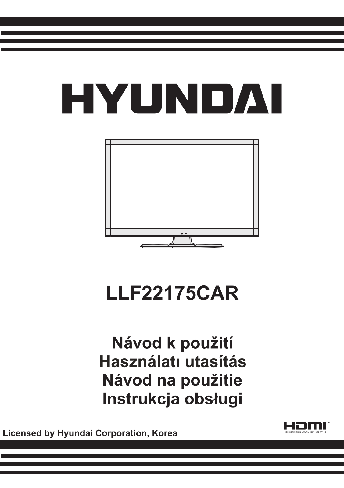 Hyundai LLF 22175 CAR User Manual