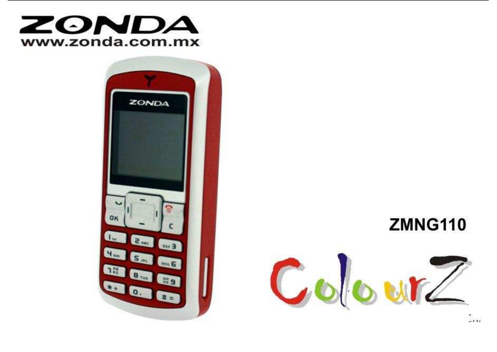 Zonda ZMNG110 User Manual