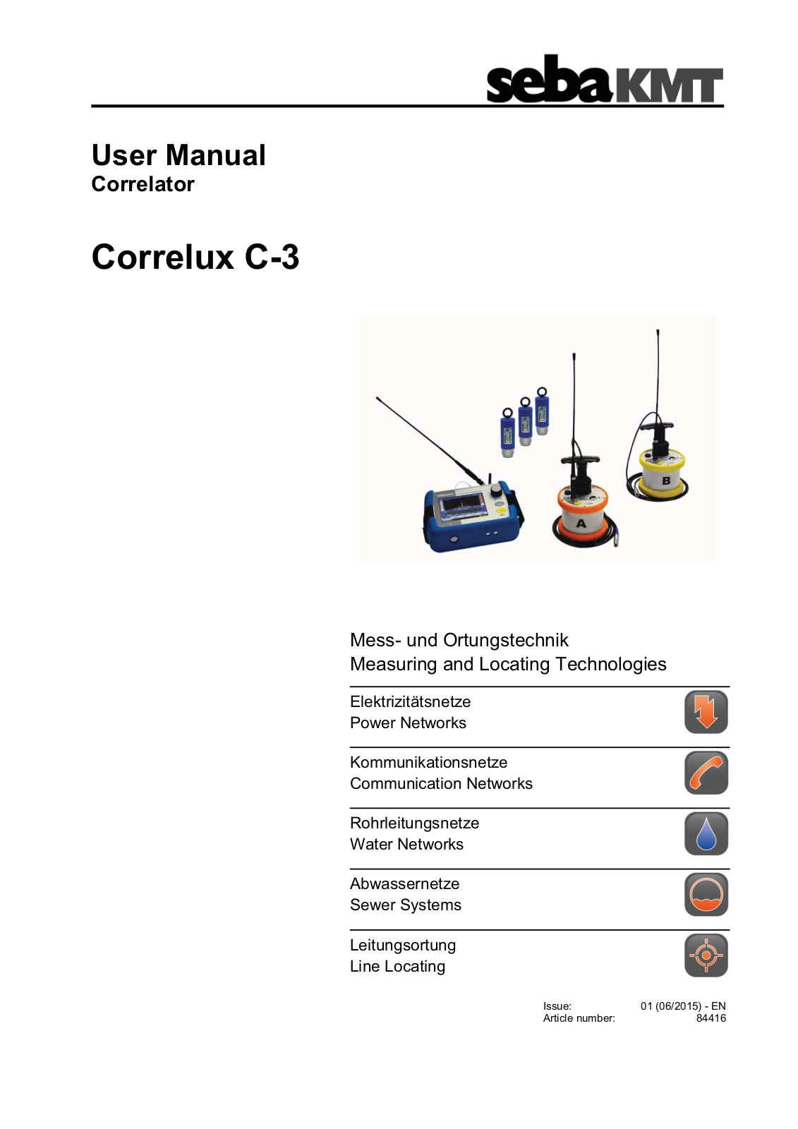 SebaKMT CORPT3 User Manual