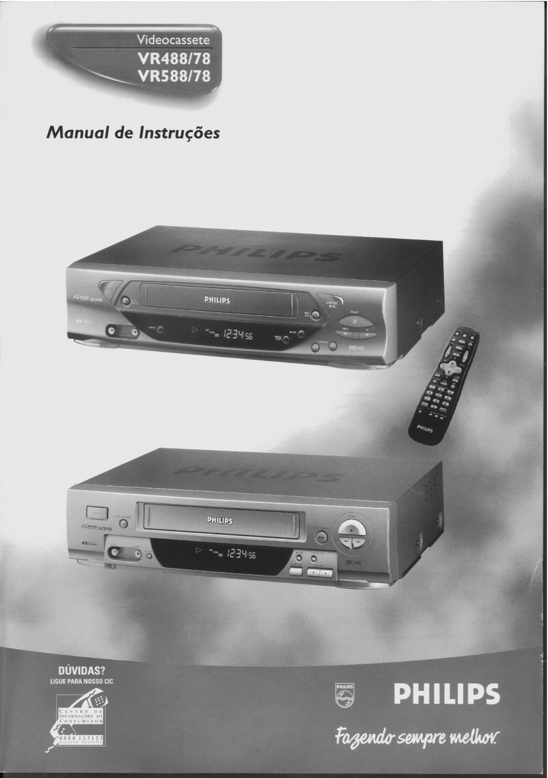 Philips VR588/55 User Manual