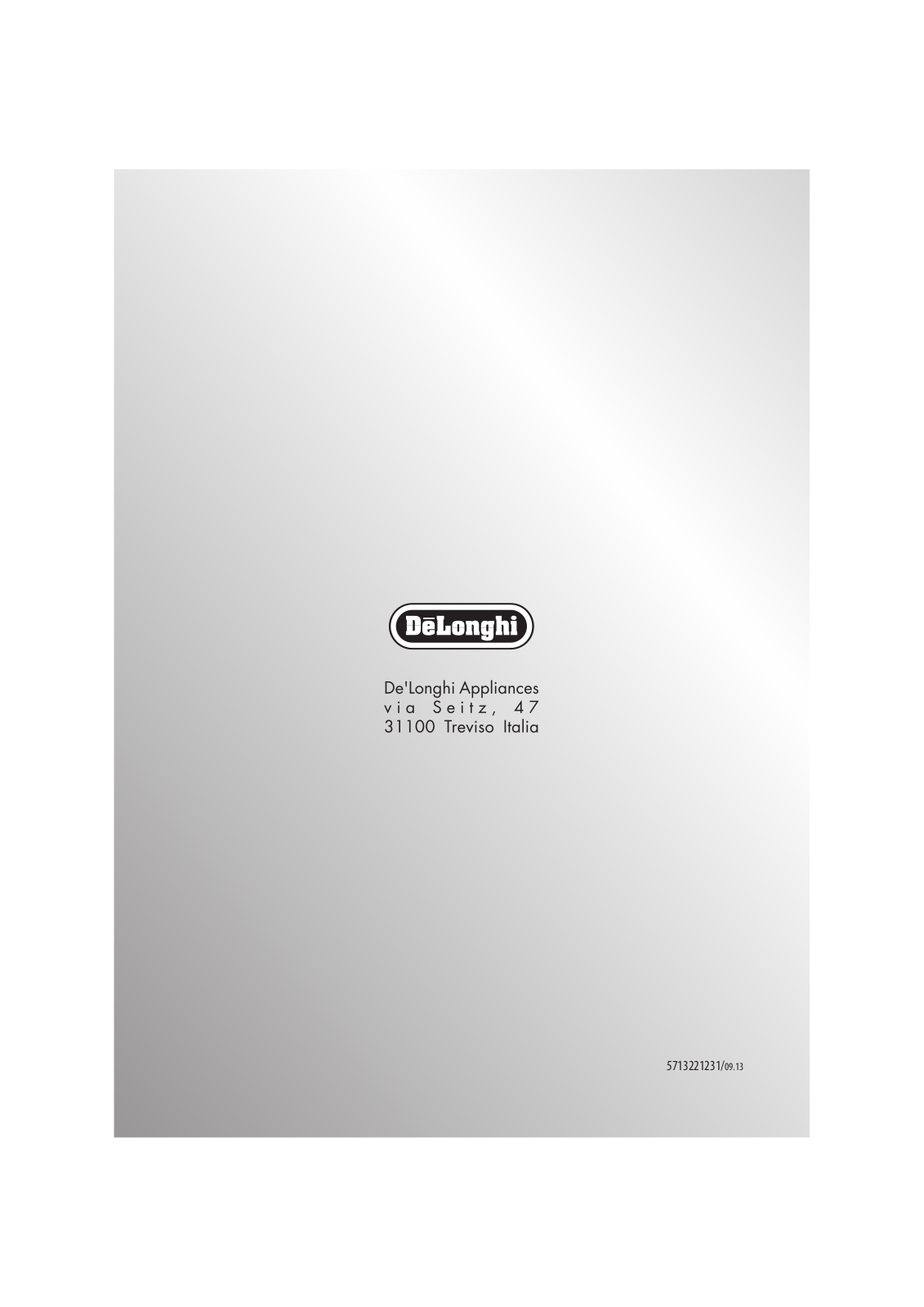 DeLonghi ECAM 28.466.M, ECAM 28.466.MB User manual