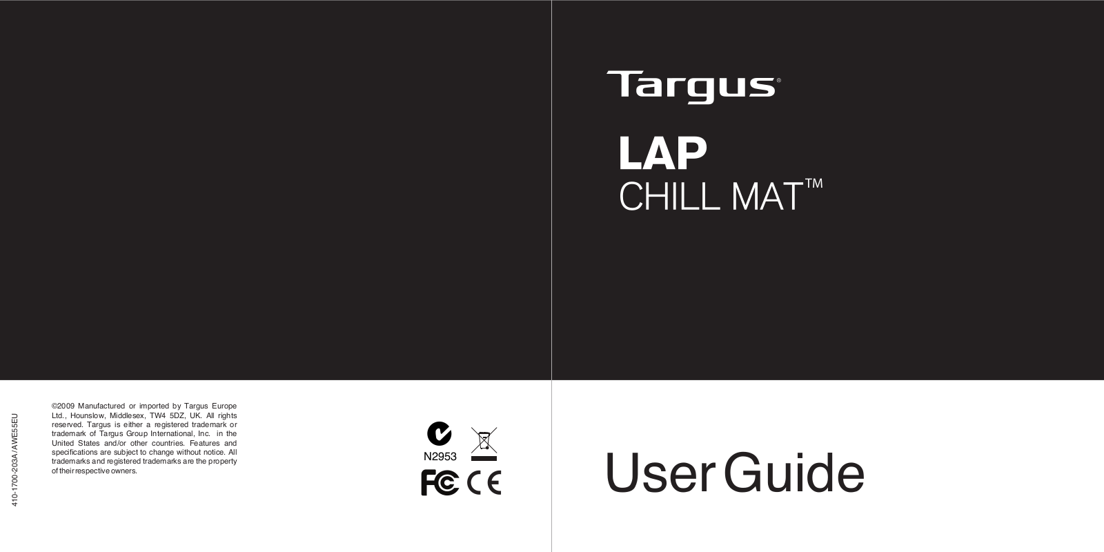 Targus AWE55EU User Manual