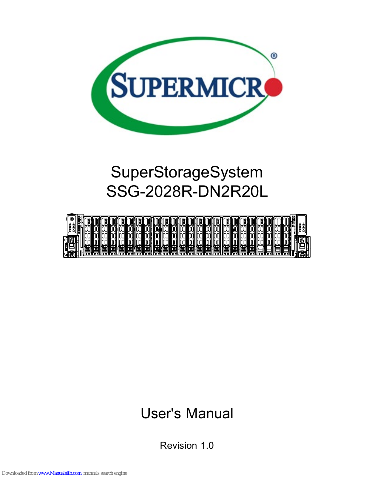 Supermicro SSG-2028R-DN2R20L User Manual