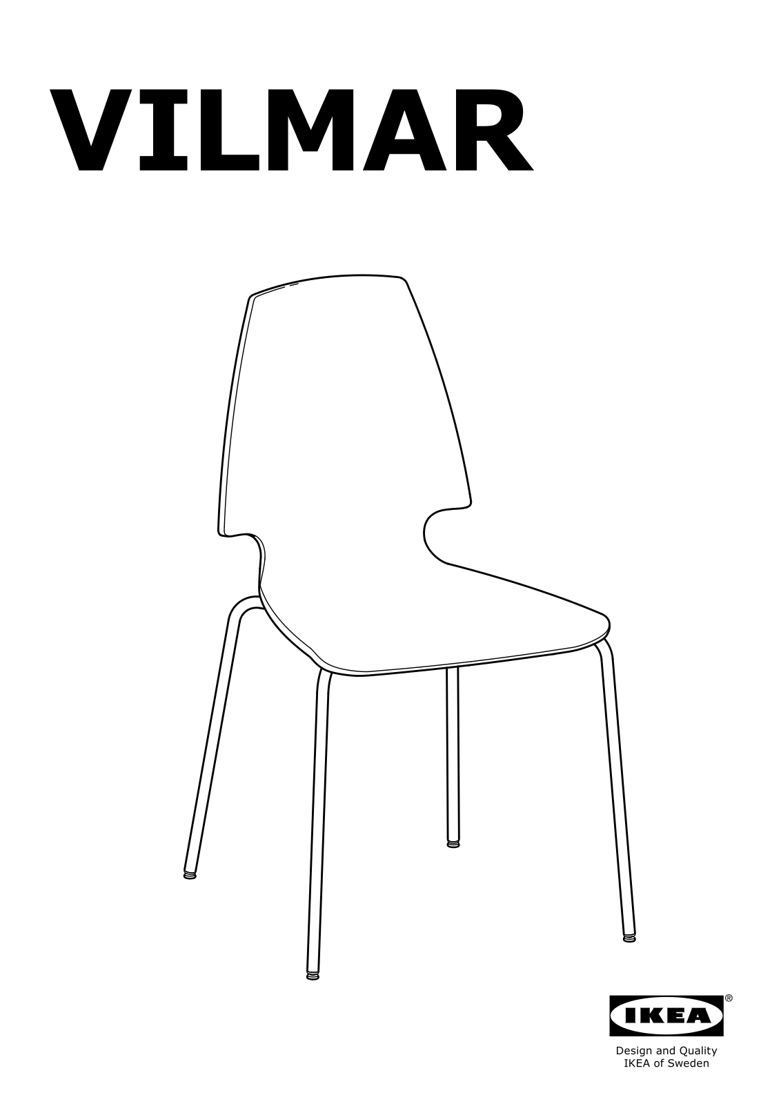 IKEA VILMAR User Manual