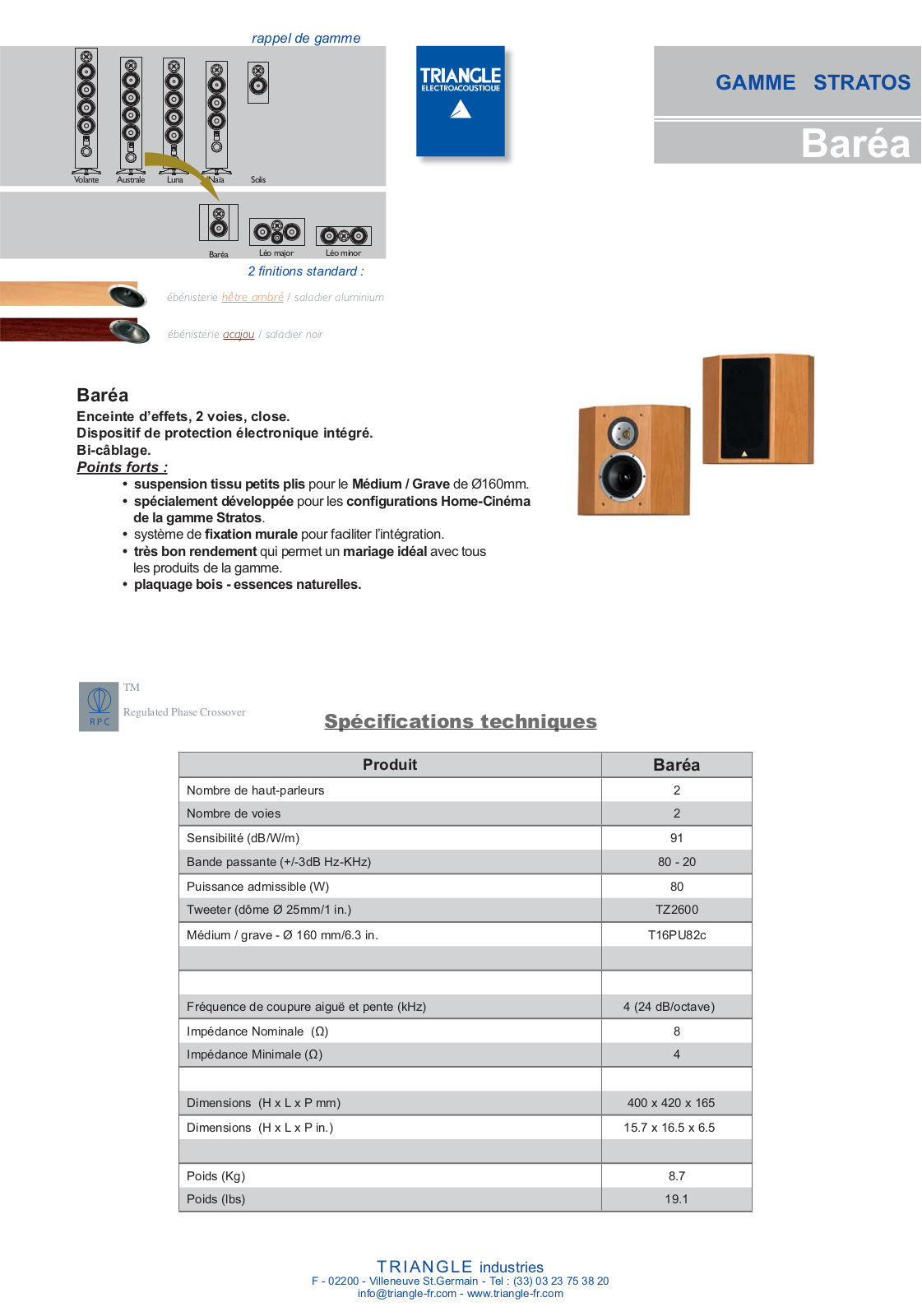 Triangle Barea Brochure