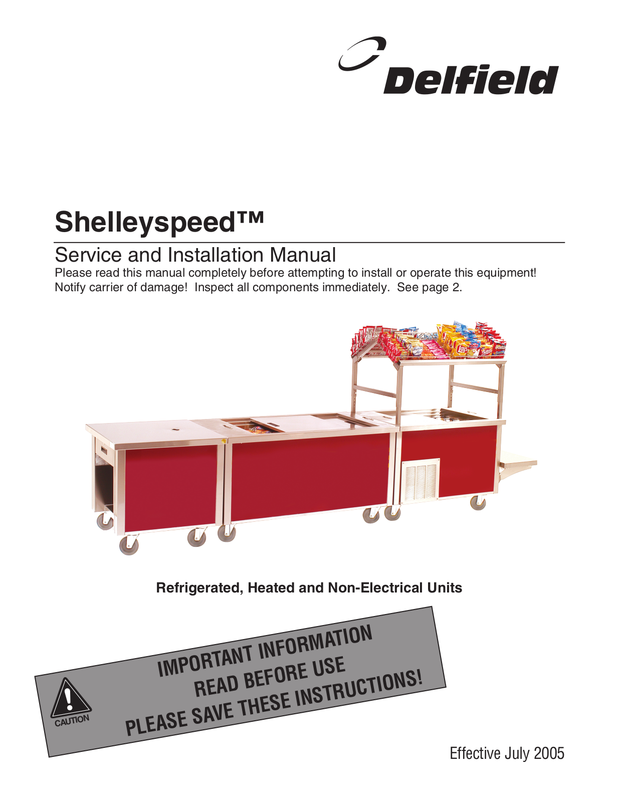 Shelley SPCS User Manual