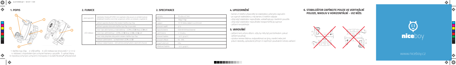 Niceboy mini GYRO 1 User Manual