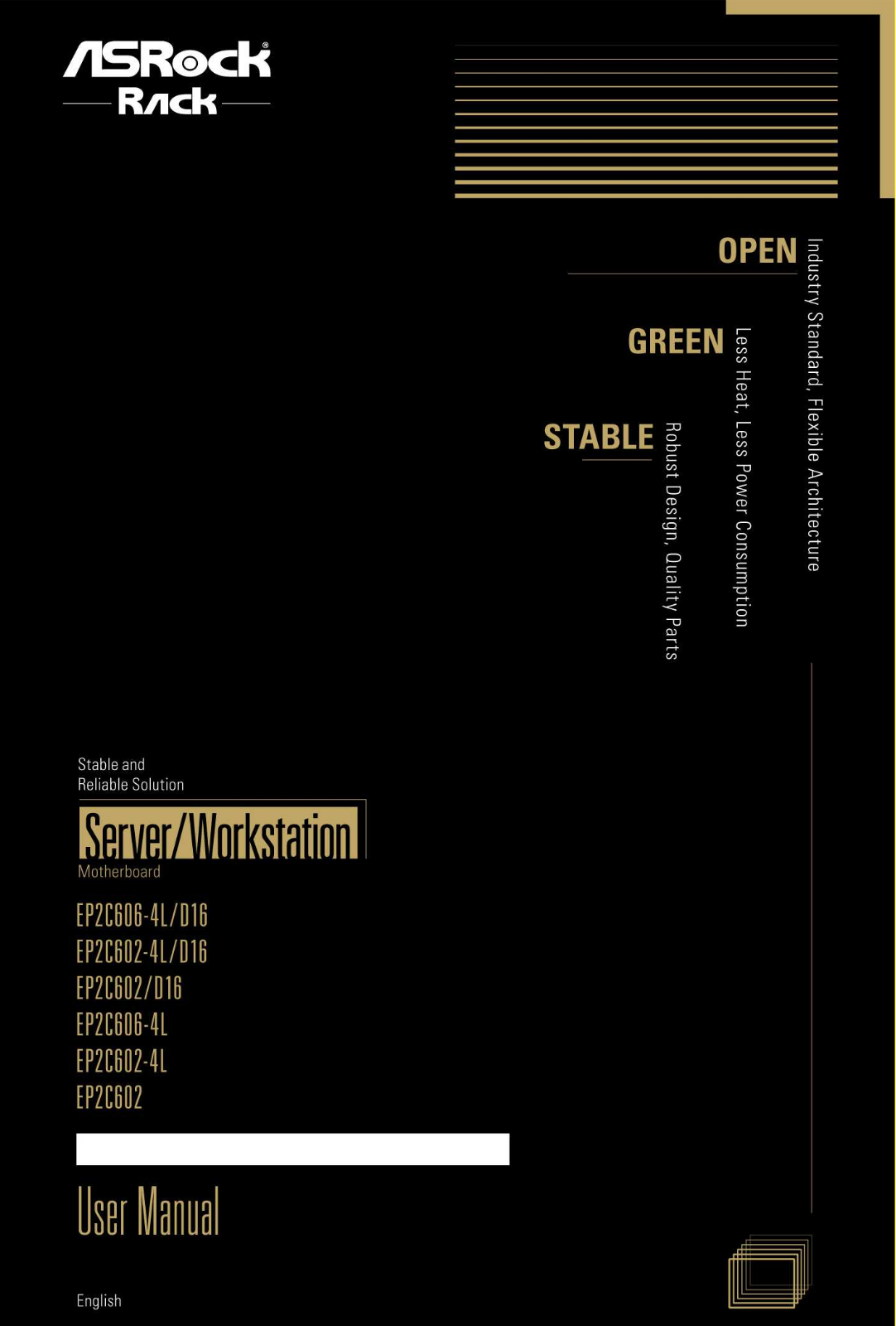 ASRock Rack EP2C602-4L-D16 operation manual