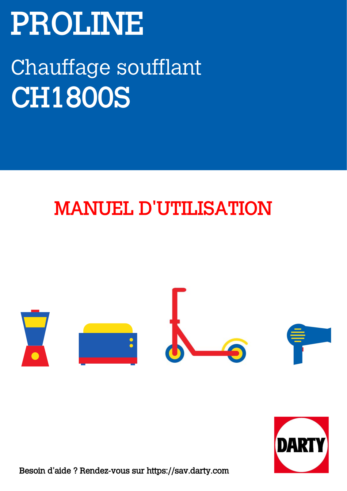 PROLINE CH1800S User Manual