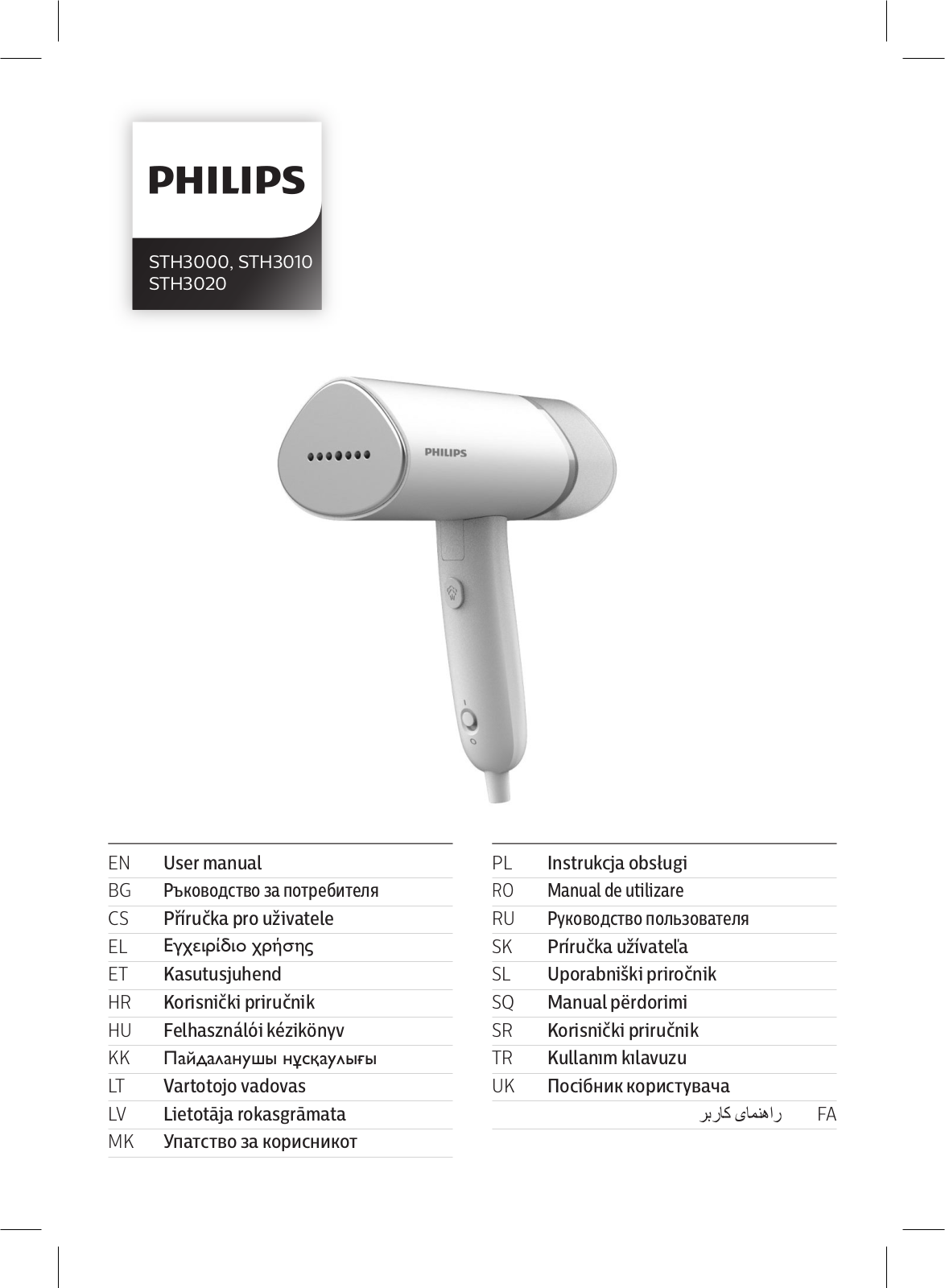 Philips STH3020 User Manual